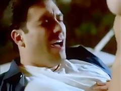 Big Boobs Chick Posing Outdoor