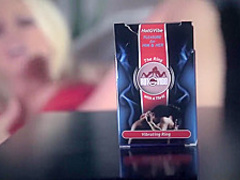 Busty Blonde Bedtime Orgasm