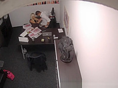 Blonde Model Sucks Agent for a Better Job