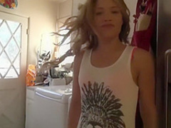 Compilation Of Blonde Teen Goddess