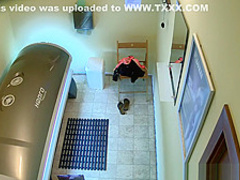 Sexy Blond Tanning her Beautiful Body