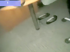 Severe Russian boss fucks a young secretary right on the job