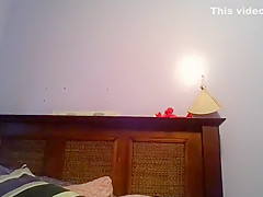 Spiderman fan plays with her shave pussy tills she squirts