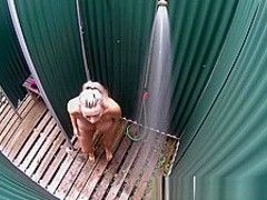 Monster Natural Big Boobs in Shower