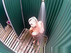 Monster Natural Big Boobs in Shower