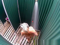 Monster Natural Big Boobs in Shower