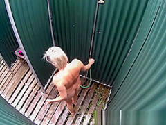 Monster Natural Big Boobs in Shower