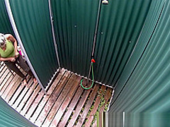 Monster Natural Big Boobs in Shower