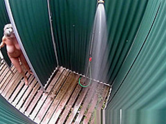 Monster Natural Big Boobs in Shower