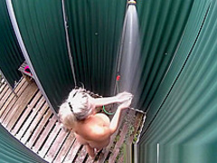 Monster Natural Big Boobs in Shower