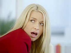 Business Blonde Anikka Albrite Ass Fucked By a BBC