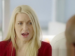 Business Blonde Anikka Albrite Ass Fucked By a BBC