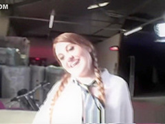 Ben Dover breaks in a teen newbie