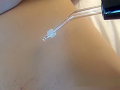 Porn Star Gets Taught How To Suck Cock or Get Tazed With Facial !