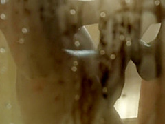 Anal sex in the shower