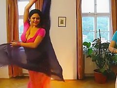 Sophie Mei and Shione Cooper nude belly dance