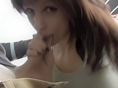 Wet Mary fucked in a changing room