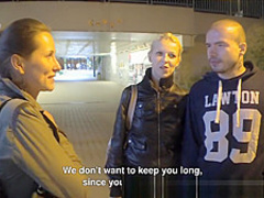 Beautiful Czech Pair Gets Money for GF Exchange