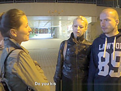 Beautiful Czech Pair Gets Money for GF Exchange