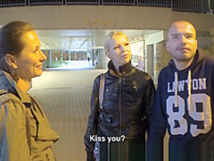 Beautiful Czech Pair Gets Money for GF Exchange