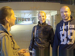 Beautiful Czech Pair Gets Money for GF Exchange