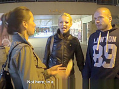 Beautiful Czech Pair Gets Money for GF Exchange