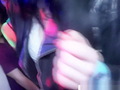 Party girls giving free handjobs