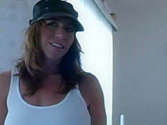 Playful MILF Squats And Masturbates Fleshy Pussy To Dripping Pulsing Orgasm