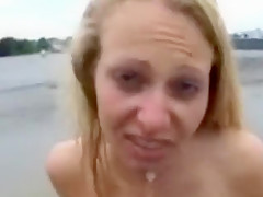 Piss Drinking Blonde. who is she?