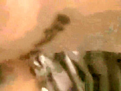 Hot brunette girlfriend sucks dick in homemade movie