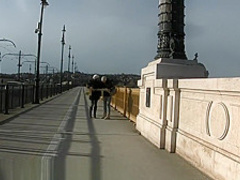 Two sexy tourists need some help