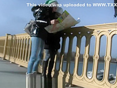 Two sexy tourists need some help