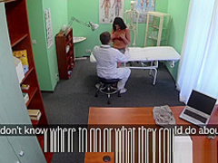 Busty sexy mature MILF helps the doctor relieve some sex