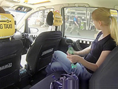 Czech Taxi Blonde Teen gets ride of her LIFE