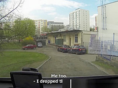 Czech Taxi Blonde Teen gets ride of her LIFE