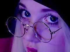 Skinny Blonde Teen Blows Old Guy Stiff Boner