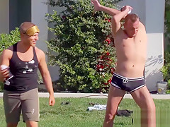 Amazing Swinger Couples Satisfying Each Other In Red Room