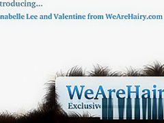 Annabelle Lee and Valentine share toys and fun today