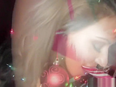 Charley Chase Gets Some Christmas Cock