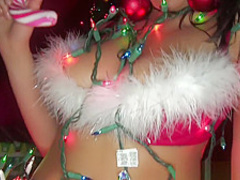 Charley Chase Gets Some Christmas Cock