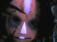 Britney Amber & a hot blonde share Halloween scare then each other