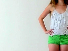 Teen Next Door In A Calendar Audition