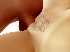 Voluptuous Connie Carter Sensuously Blow BF and Lets Him Creampie Her