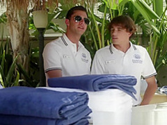 Wicked - Cougar Nikki Benz fucks a poolboy