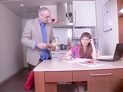 Hot Student Punish With Cumshot