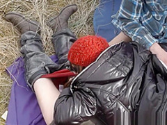 Slutwife gangbanged by strangers at the beach