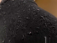 Hot Teen MILF with Milking Nipples Rubs Her Hairy Wet Pussy to Orgasm