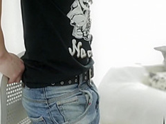 Levely teen babe hardcore action with cum on pussy