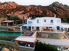 TUSHY Sugar Babe Gapes and Gets Dominated