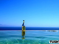 TUSHY Sugar Babe Gapes and Gets Dominated